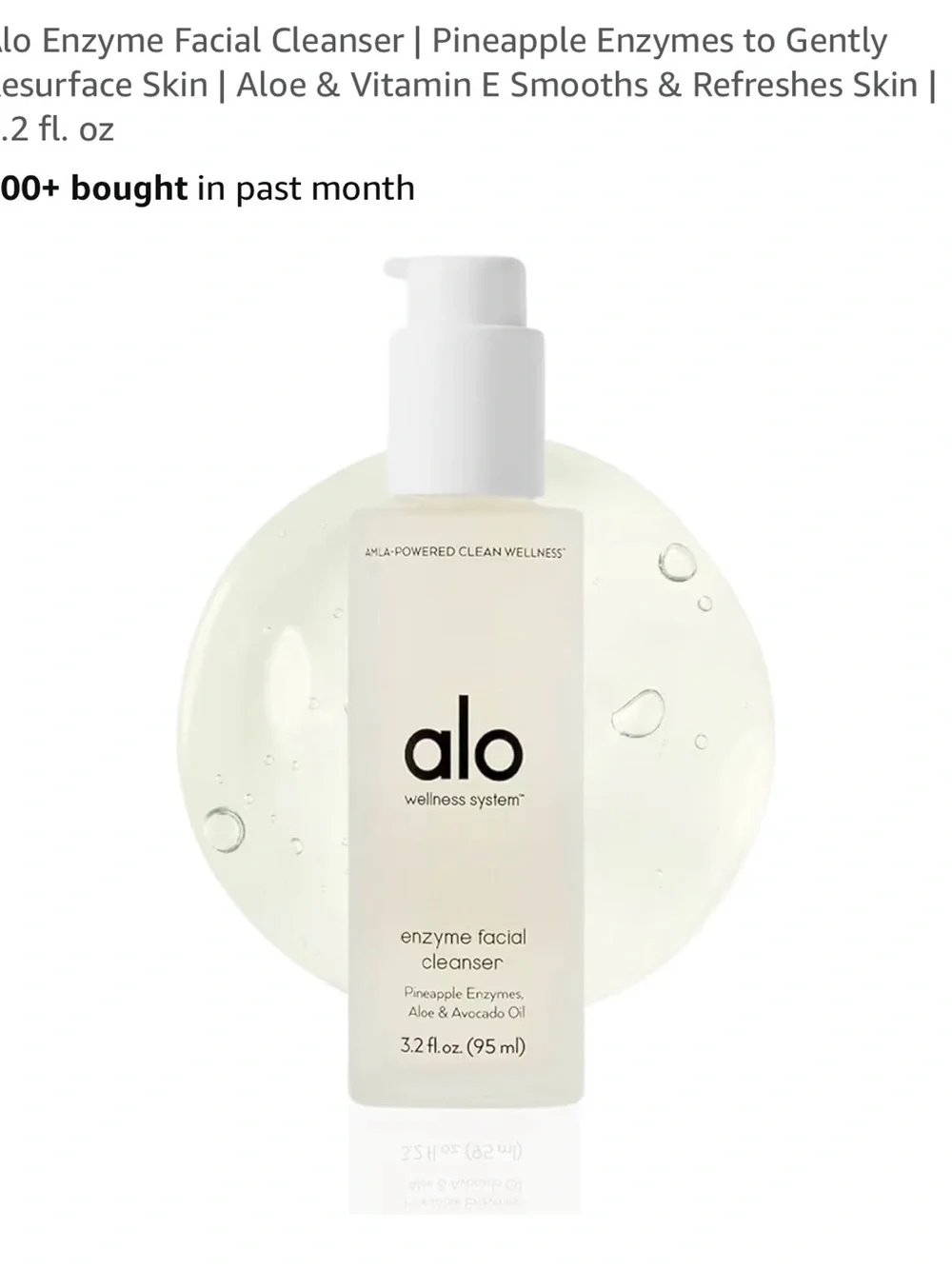 ALO Yoga Enzyme Facial Cleanser — White